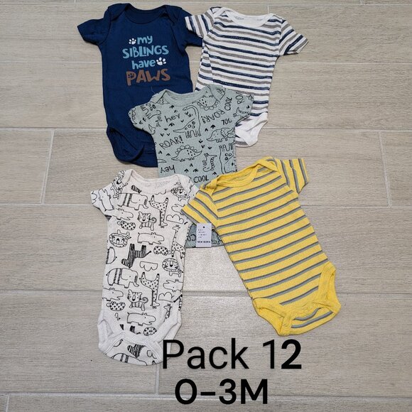 Baby Boy and Girl Onesis Super soft comfy Size:0-3Months - Picture 4 of 4